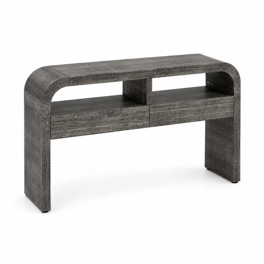 Konsolentisch Grau Holzwerkstoff